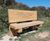 Interpretive Bench - hardwood oak outdoor seating with bespoke engravings 4