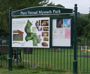 External metal noticeboards