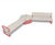 Rosenlund Hex - modular steel and timber bench group 4