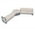 Rosenlund Hex - modular steel and timber bench group 2