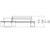 Rosenlund Hex - modular steel and timber bench group 7