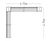 Rosenlund - L-shaped steel and timber modular bench group 6