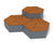 Rosenlund Seating Group (M) - with planters 6