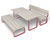 Rosenlund - timber and steel table and benches 4