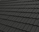 Double Roman - curved-profile concrete roof tile
