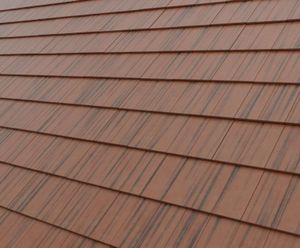 Duo Thin Flat - low-profile concrete roof tile