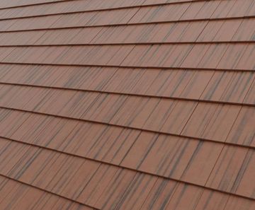 Duo Thin Flat - low-profile concrete roof tile