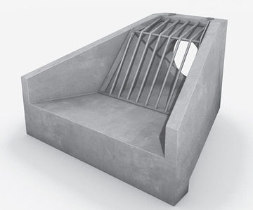 Precast concrete headwalls