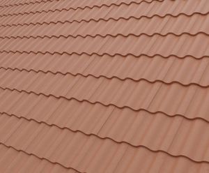 Round Top - standard-profile concrete roof tile
