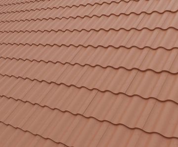 Round Top - standard-profile concrete roof tile