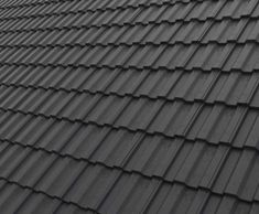 Square Top - low-profile concrete roof tile