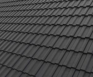 Square Top - low-profile concrete roof tile