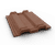 Square Top - low-profile concrete roof tile 3