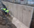 Precast concrete earth retaining walls for housing development 1