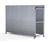 FM1 Shelter - galvanised steel bin storage shelter with lockable mesh doors 1