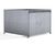 FM2 Shelter - galvanised steel bin storage shelter with lockable doors 0