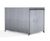 FM2 Shelter - galvanised steel bin storage shelter with lockable doors 2