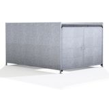GM2 Shelter - galvanised steel bin shelter with lockable doors - on this page