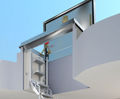 Type BL-Z retractable ladder (optional retractable door)