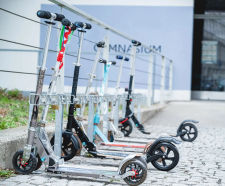 Rollerstop RS series - lockable scooter parking