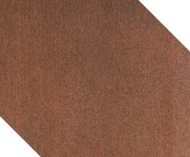 Nordic Brown Light - pre-oxidised copper wall cladding