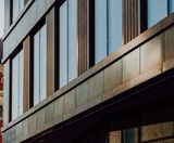 Nordic Brass Weathered - copper and zinc wall cladding - on this page