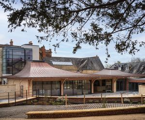 Nordic Standard copper cladding for curved roofs - The Sherborne