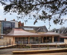 Nordic Standard copper cladding for curved roofs - The Sherborne