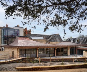 Nordic Standard copper cladding for curved roofs - The Sherborne