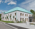 Nordic Blue - pre-patinated copper roof cladding