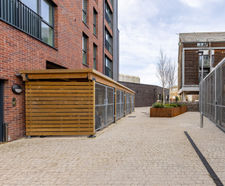 High Density Cycle Parking at McArthur's Yard, Bristol