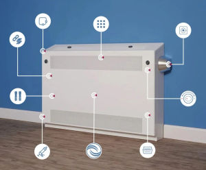 Safety and security with the DeepClean Extra radiator cover