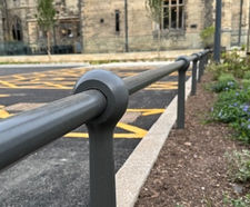 ASF Buckden Recycled Cast Iron Knee Rail - Rochdale Town Hall