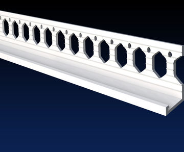 PVCu bellcast beads for external and internal rendering