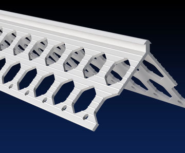 PVCu corner beads for standard render