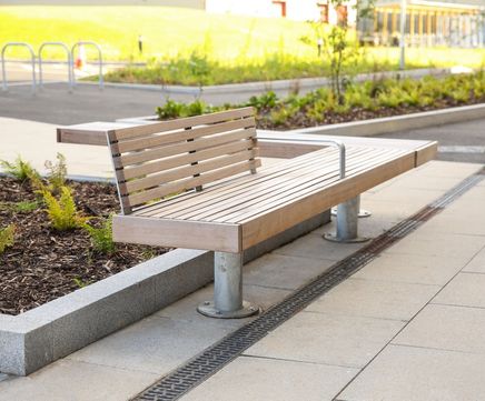 Elements - customisable outdoor modular benches and tables