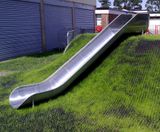 Half-round (open) stainless steel embankment slides - on this page