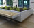 Sheldon timber and aluminium planter bench 1