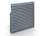 CS RSH-5700 - aluminium rain defence louvre