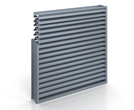 CS RSH-5700 - aluminium rain defence louvre