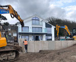 L Wall - L-shaped precast concrete retaining wall units