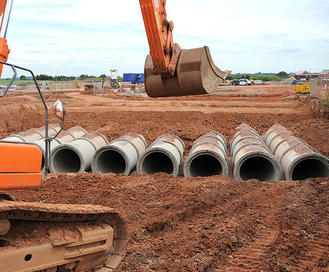 StormHold™ - precast pipe tank system