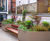 Large bespoke illuminated steel planter / benches for office courtyard 11