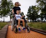Inclusive Wheelchair-Accessible In-Ground Trampoline (MT-TRMPW)