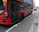 Mini Orca - recycled rubber low-profile cycle lane separator - on this page