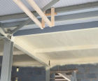 Spray-applied Class 1 fire-rated polyurethane foam for condensation control