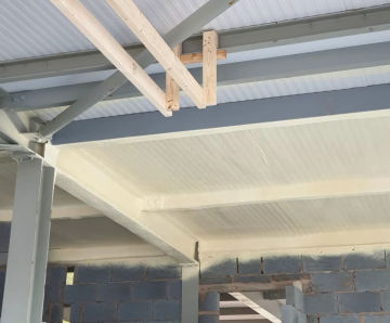 Spray-applied Class 1 fire-rated polyurethane foam for condensation control