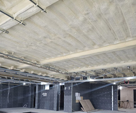 Spray-applied foam and surface protective coatings