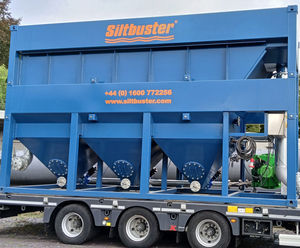 Rapid pipe flush solution for hydro-electric power generating facility