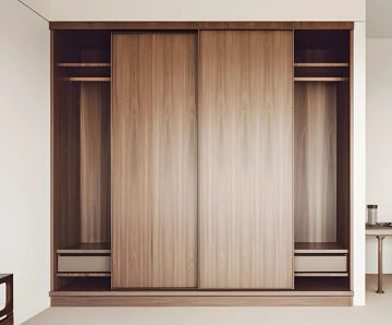 2Slide - sliding track kit for wardrobe or cabinet doors